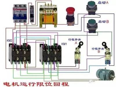 135张图!开关、电机、断路器、电热偶、电表接线图大全!