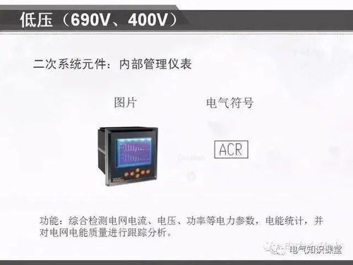 配电系统常用的电气元件及符号大全,真正的干货,建议收藏